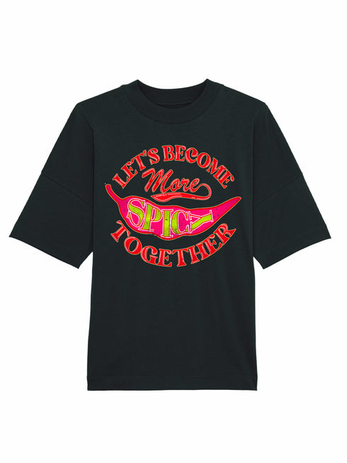 Crewneck Oversized T-shirt More Spicy